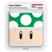 New Nintendo 3DS Cover Plate (Mushroom, green) 