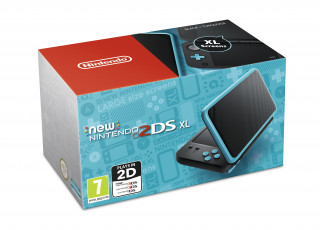 New Nintendo 2DS XL (Black-Turqouise) 3DS