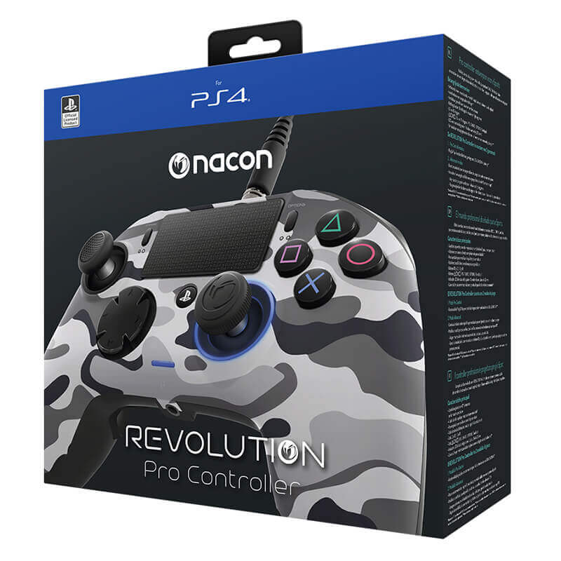 Playstation 4 PS4 Nacon Revolution Controller Camo Grey PS4