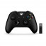 Xbox One Wireless Controller (Black) + Windows 10 adapter thumbnail
