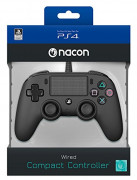 Playstation 4 (PS4) Nacon Wired Compact Kontroler (crni) 