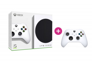 Xbox Series S 512GB + Xbox bežični kontroler (bijeli) Xbox Series