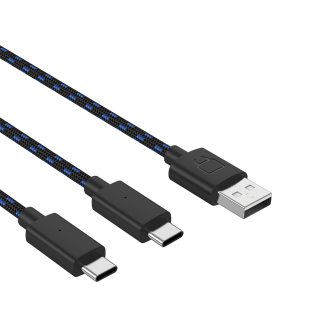 VENOM VS5002 Dual Play & Charge (3m Type-C USB kablom) PS5