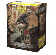 Dragon Shield Brushed Art Valentine Dragons 2021 Sleeves 100 kom 