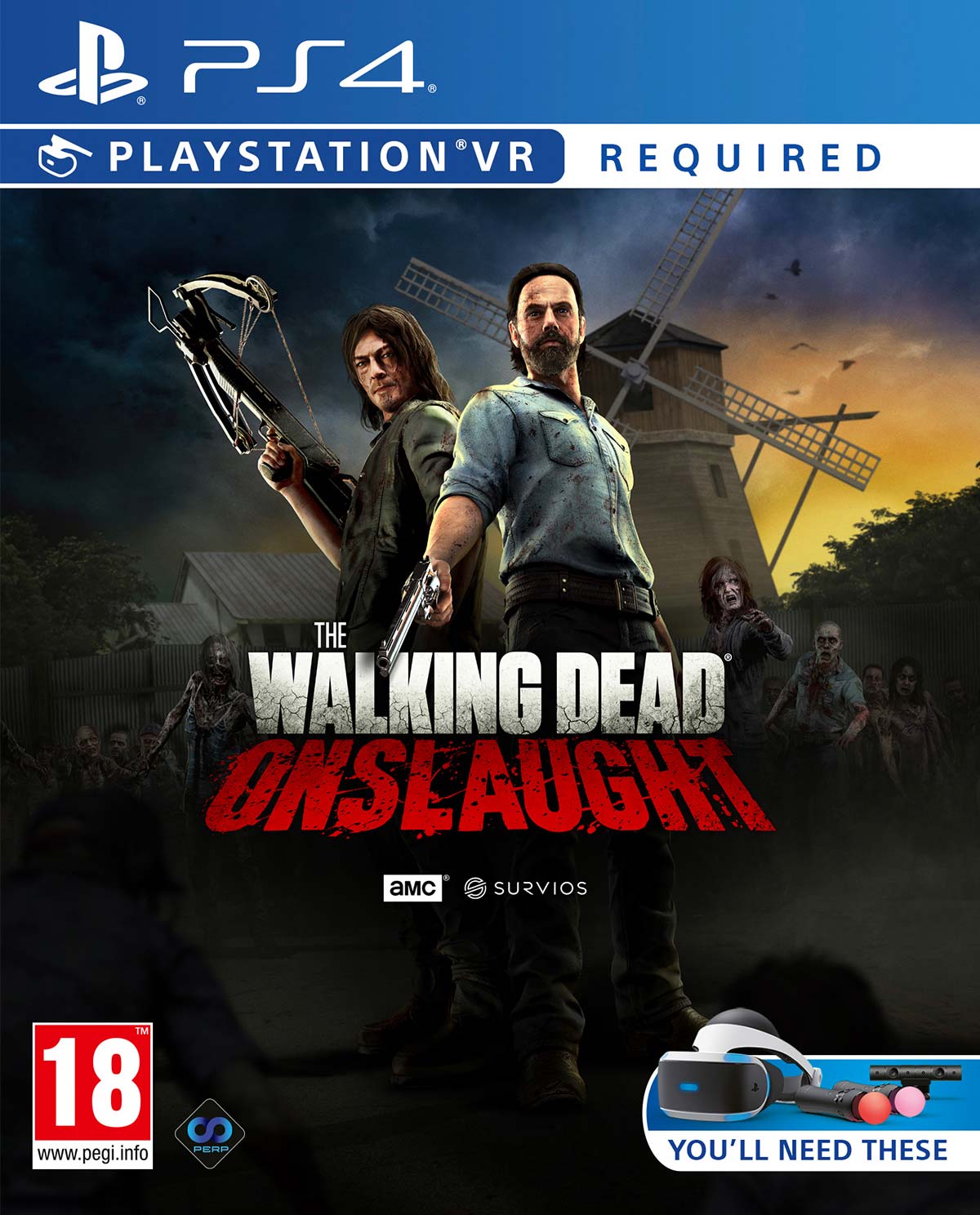 Walking dead shop ps4 vr