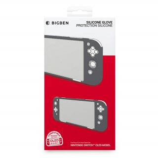 Switch OLED Silicon Case - Gray Nintendo Switch