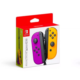 Nintendo Switch Joy-Con (Neon Purple - Neon Orange) Nintendo Switch