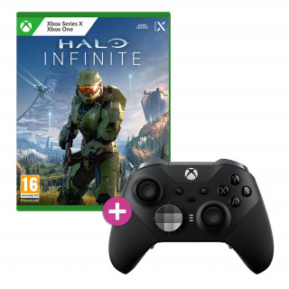 Halo Infinite + Xbox Elite Series 2 Wireless Controller  Xbox Series