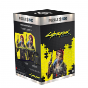 Cyberpunk 2077 Keyart Female V Puzzles 500 