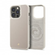 Spigen Ciel Cyrill Apple iPhone 13 Pro Leather Brick Cream case, Cream 