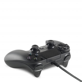 Spartan Gear - Hoplite Wired Controller (Black) PS4