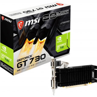 MSI GeForce GT 730, N730K-2GD3H/LPV1, 2GB DDR3 Grafička Karta  (V809-3861R) PC