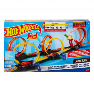 Mattel Hot Wheels: Action - Multi-Loop Raceoff Track Set (HDR83) Igračka