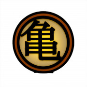 DRAGON BALL Z Lamp Kame Symbol 