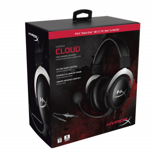 HyperX Cloud Gaming Headset (Silver) HX-HSCL-SR/NA Više platforma