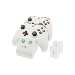 Venom VS2859 Xbox One bijeli punjač + 2 baterije Xbox One