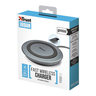Trust 22362 Yudo10 Fast Wireless Charger for smartphones Mobile