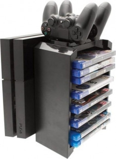 VENOM VS2736 stalak za punjenje  s držačem igre (PS4) PS4