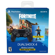 Playstation 4 (PS4) Dualshock 4 kontroler (crni) +  Fortnite DLC 