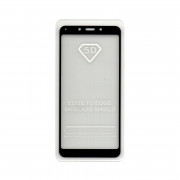 Xiaomi Redmi 6/6A 5D Full Glue Premium quality glass foil (Black) 