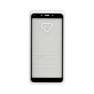 Xiaomi Redmi 6/6A 5D Full Glue Premium quality glass foil (Black) Mobile