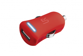 Trust 1A USB car charger Red Mobile