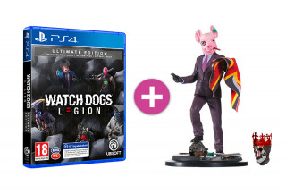 Watch Dogs Legion Ultimate Edition + Resistant of London statue - PS4 Merch