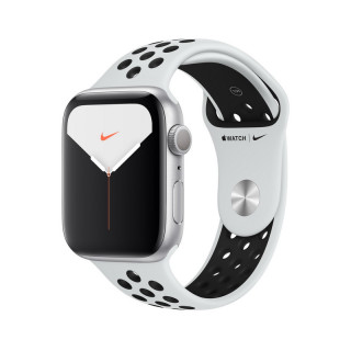 Apple Watch Nike Series GPS, 44mm Silver aluminum Case with Pure Platinum/Black Nike Sport Band S/M M/L Mobile