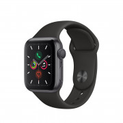 Apple Watch Series GPS, 40mm Space Grey aluminum Case with Black Sport Band 