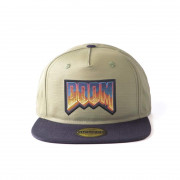 Doom Eternal Retro Logo Snapback hat (M-I) 