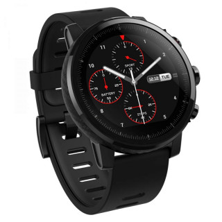 Amazfit Pace Stratos Black smart watch Mobile