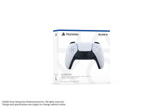 PlayStation 5 (PS5) DualSense Controller (White) PS5