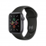 Apple Watch Series 40mm GPS Space Grey aluminum Case with Black Sport Band thumbnail