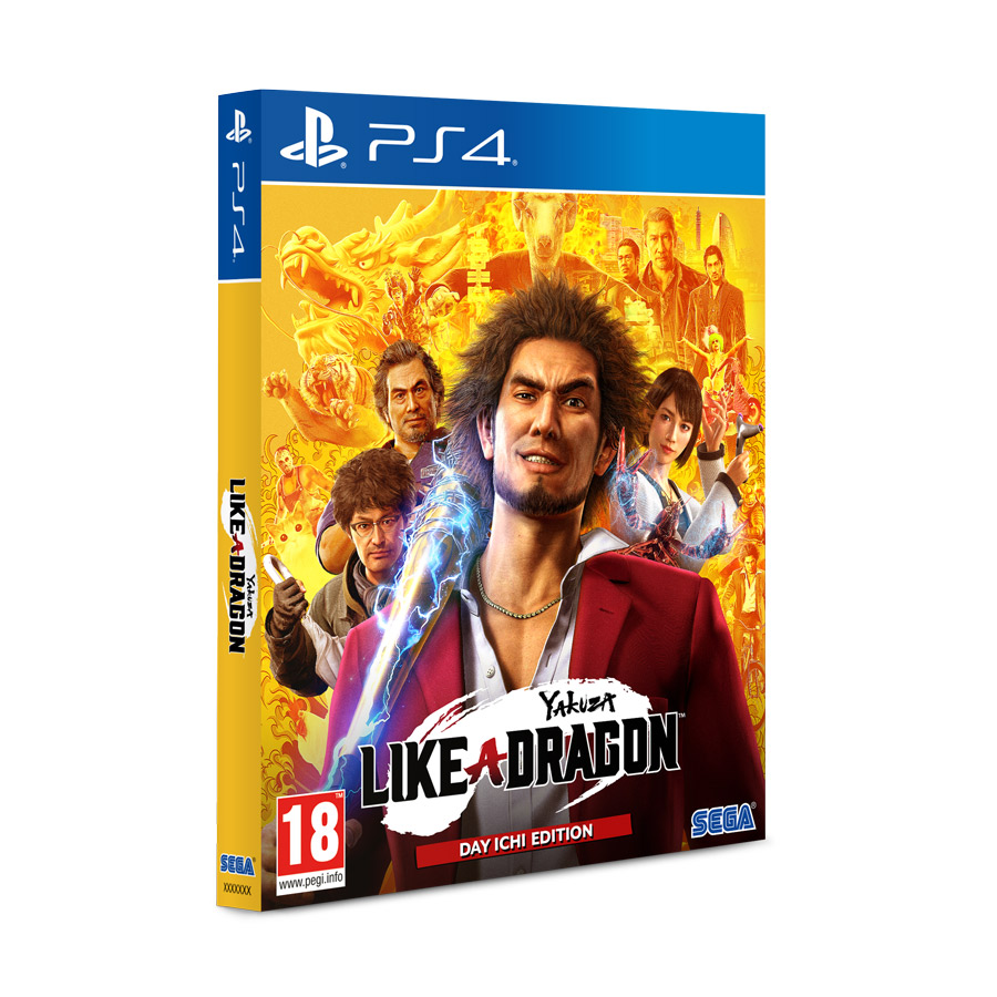 Yakuza like a dragon языки. Yakuza: like a Dragon Day Ichi Steelbook Edition. Yakuza like a Dragon ps4 Steelbook. Yakuza: like a Dragon. Day Ichi Edition ps4. Yakuza: like a Dragon стилбук издание.