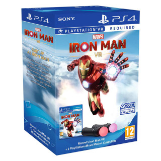 Marvel's Iron Man VR + 2 PlayStation Move Motion Kontrolera PS4
