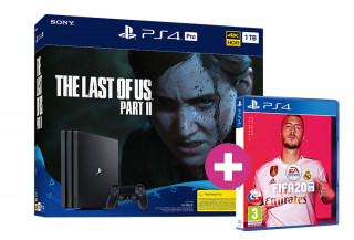 PlayStation 4 Pro 1TB + The Last of Us Part II + FIFA 20 PS4