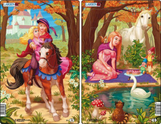 Larsen midi puzzle Princesses S14 Merch