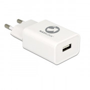 Navilock mobile charger 62677 1db USB2.0, 5V/1.5A, Qualcomm Fast charger 2.0 function, White 