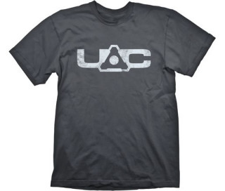 DOOM Eternal T-Shirt "UAC Logo" Grey L Merch
