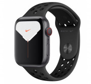 Apple Watch Nike Series GPS+Cellular smart watch, 44mm, Aluminum Gray/antracit-Black 