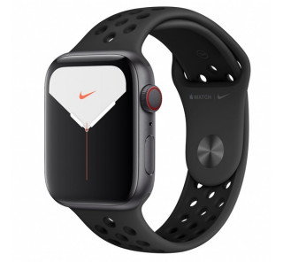 Apple Watch Nike Series GPS+Cellular smart watch, 44mm, Aluminum Gray/antracit-Black Mobile