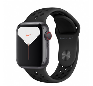 Apple Watch Nike Series GPS+Cellular smart watch, 40mm, Aluminum Gray/antracit-Black Mobile