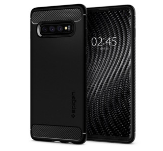 Spigen SGP Rugged Armor Samsung Galaxy S10 Matte Black back cover case Mobile