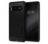 Spigen SGP Rugged Armor Samsung Galaxy S10 Matte Black back cover case thumbnail