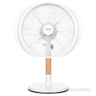 Sencor SFE 3080WH white table fan Dom