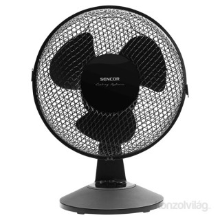 Sencor SFE 2311BK black table fan Dom