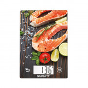 Scarlett SCKS57P37 fish pattern digital kitchen scale 