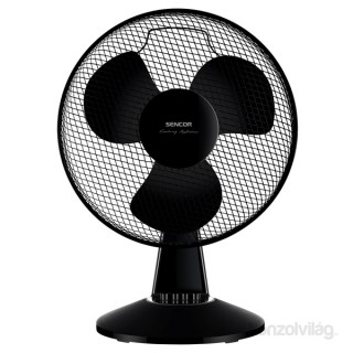 Sencor SFE 4021BK black table fan Dom