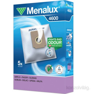 Menalux 4600 5 pcs synthetic dust bag + 1 mikrofilter Dom