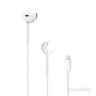 Apple Earpods earphone with remote control and with microphone (Lightning connector) Mobile